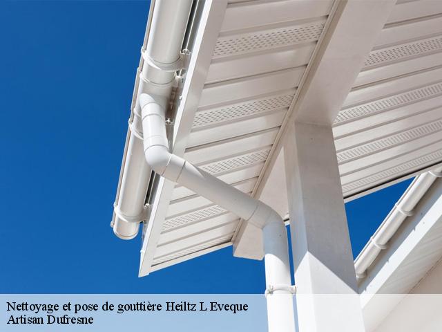 Nettoyage et pose de gouttière  heiltz-l-eveque-51340 Artisan Dufresne