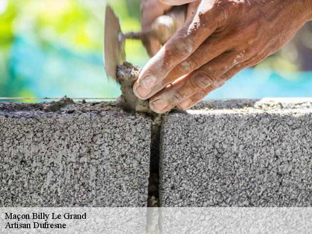 Maçon billy-le-grand-51400 Artisan Dufresne