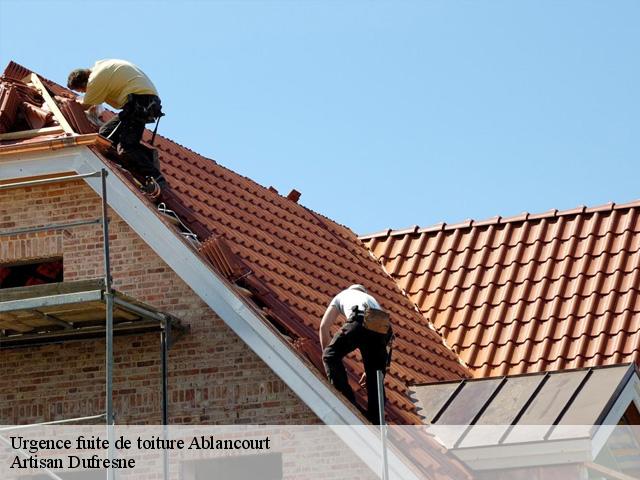 Urgence fuite de toiture  ablancourt-51240 Artisan Dufresne