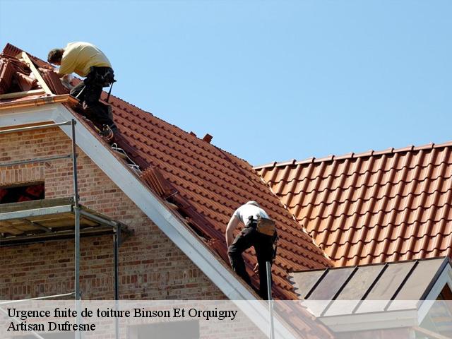 Urgence fuite de toiture  binson-et-orquigny-51700 Artisan Dufresne